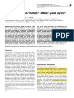 How Does Hipertension Affects Your Eye - Anure 2011