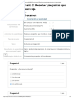 Calculo Integral Cuestionario 2 - Resolver Preguntas Que Incentiven El Aprendizaje