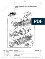 9802/9730 F6-10-30 CLUTCH, INPUT 2WS 4WD 20KPH 449/05000 Powershift Transmission