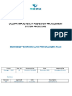 Emergency Response and Preparadness Plan