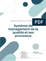 SMQ Et Ses Processus