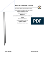 Tarea Individual 1 Estructura Organica Administracion de Talento Humano Mena Espinosa Esteban Daniel