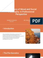 The History of Moral and Social Philosophy A Professional Perspective - 2