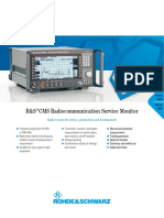 ROHDE - SCHWARZ CMS54 Spec