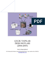 Çelik Yapılar-1 Ders Notları (2004)