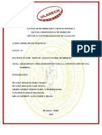 Requisitos y Procedimeintos Const. Empresa