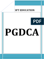 Post Graduate Diploma in Computer Application