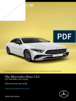 CLS 350 AMG Line Coupé Brochure