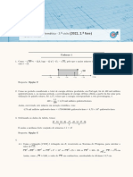 Prova Final de Matem Atica - 3. º Ciclo (2022, 2. Fase) : Proposta de Resolu C Ao