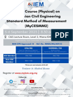 IEM 2-Days Course On MyCESMM2