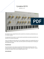 Cymatics Keys Manual