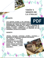 Visón y Misión de La Unsaac