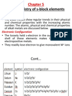 Chapter 5. S-Block Elements