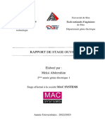 Rapport de 1er Stage