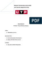 Monografía - Teoria Ekistica - Urbanismo I