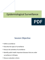 CHAPTER 6 Epidemiological Surveillance