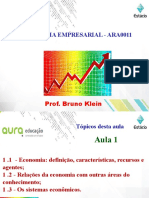 Aula 1 - ECONOMIA EMPRESARIAL - ARA0011 - 2020-2