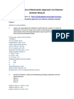 Organic Chemistry A Mechanistic Approach 1st Chaloner Solution Manual