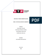 Tarea - Efectos Del Impacto Ambiental