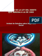 Análisis de La Ley Del ISSSTE Que Abroga A La de 1983