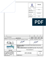 CFP-V-PO-005 Precomisionado de Montaje de Valvulas Rev. A