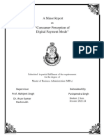 Minor Project Report Digitel Payment Mode1