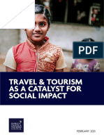 Travel and Tourism As A Catalyst For Social Impact