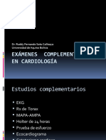 Exámenes Complementarios en Cardiología