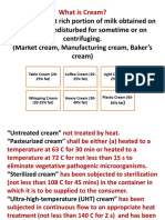 Microbiology of Cream