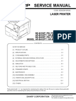 Service Manual Sharp MX-B450P