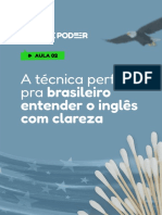 AULA 2 - A Técnica Perfeita Pra Entender o Inglês Com Clareza