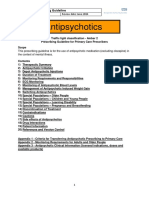 Antipsychotic Prescribing Guideline