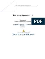 Droit Des Contrats PR MAINGUY EDS L2 Gr2 2022-2023 I V2