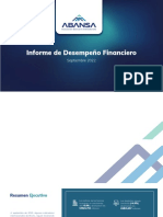 2022-09 - Informe Desempeño Financiero - Septiembre