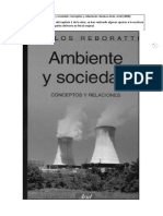 Ambiente y Sociedad Cap. 1 - Carlos Reboratti