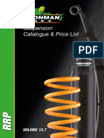 Suspension Catalogue & Price List