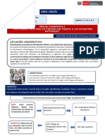 2°inglés Sesión de Aprendizaje 4 - 2023