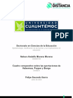 4.2 Cuadro Comparativo Sobre Las Aportaciones de Habermas, Popper y Bunge - Moreno Nelson