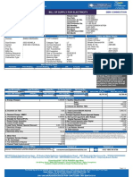 Bill of Supply For Electricity: Area Details Connection Details Supply and Meter Details