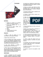 Capa de Agenda de Patchwork