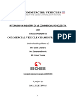 Project Report On Commercial Vehicle Chassis Frame Design