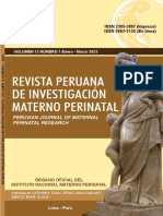 Revista Perana Materno Perinatal