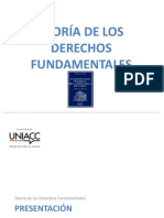 TEORÍA DE LOS DERECHOS FUNDAMENTALES Uniacc 2023