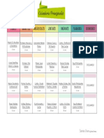 Calendario Principiantes Marzo 2022