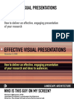 Effective Visual Presentations