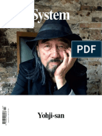 System Magazine Issue14 Yohji Yamamoto