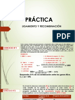 Práctica-Ligamientos y Recombinación