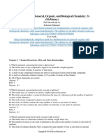 Fundamentals of General Organic and Biological Chemistry With MasteringChemistry 7th Edition McMurry Test Bank 1