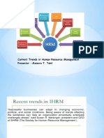 Current Trends in HR Management