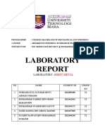 Sheet Metal Report